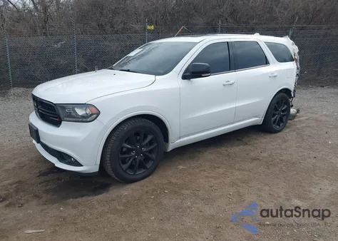 2017 Dodge Durango R/T Awd из США, поврежденный, VIN 1C4SDJCT5HC677516
